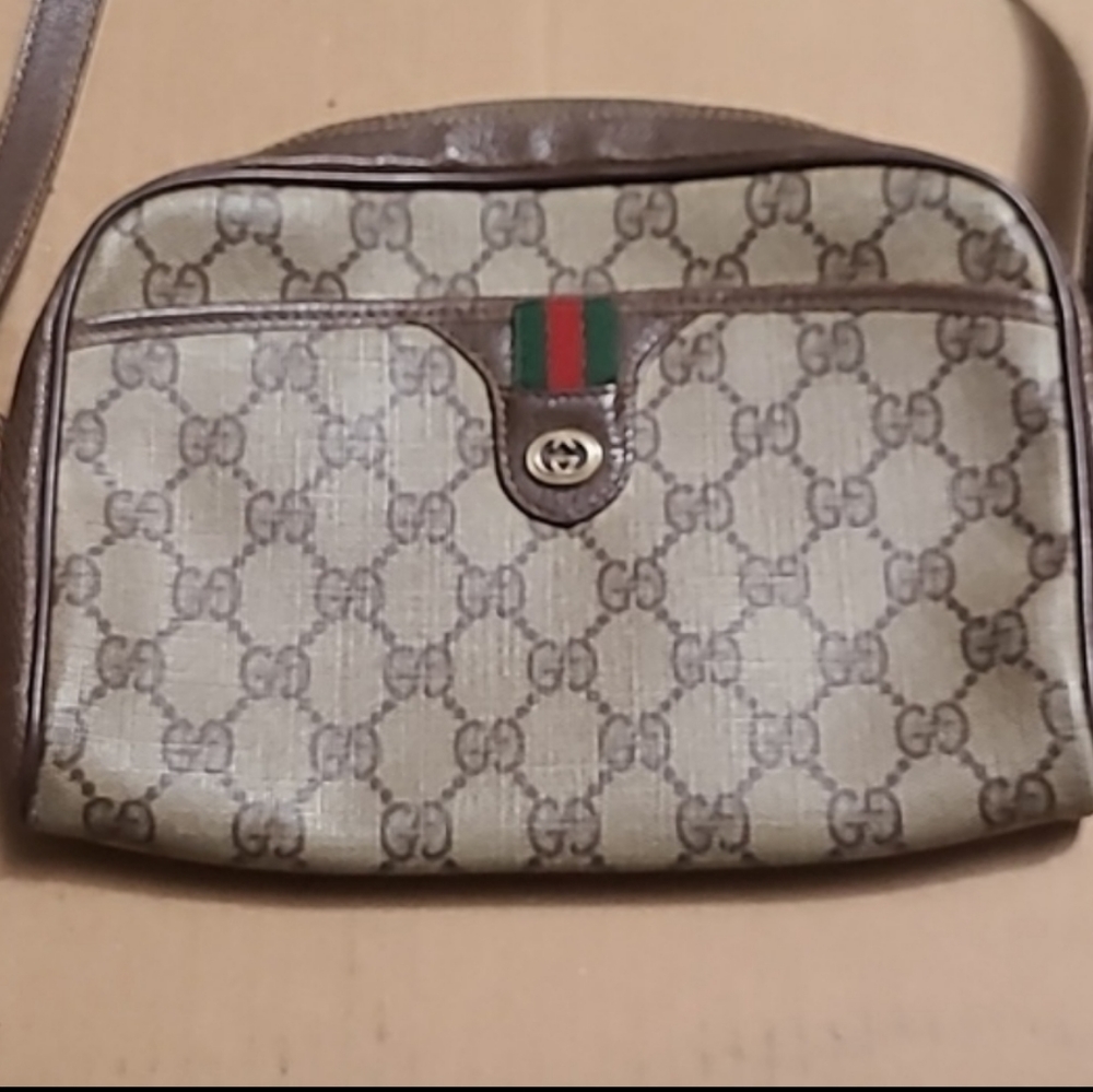 Gucci  PVC Shoulder handbag Sherry line